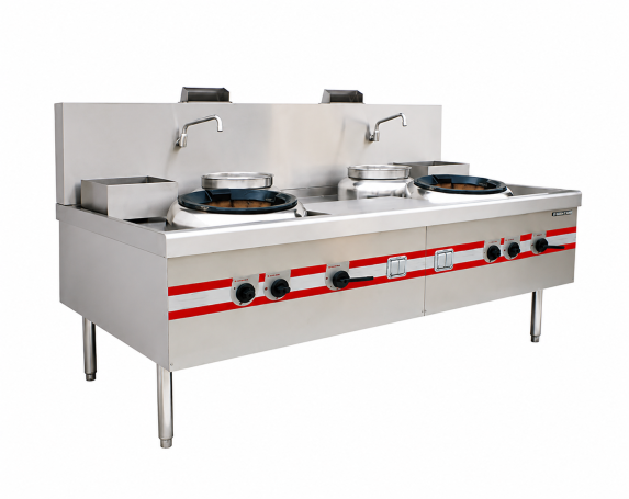 Environmental Type Quiet Turbo Wok Range (CE)