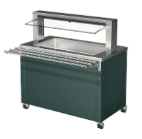 Cold Buffet with Active Contact Cooling